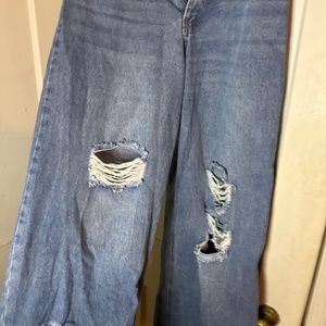 Almost Famous Boyfriend Fit Wide leg Jeans